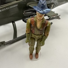 Gi Joe 1983 Dragonfly Complete With Wild Bill And Functioning