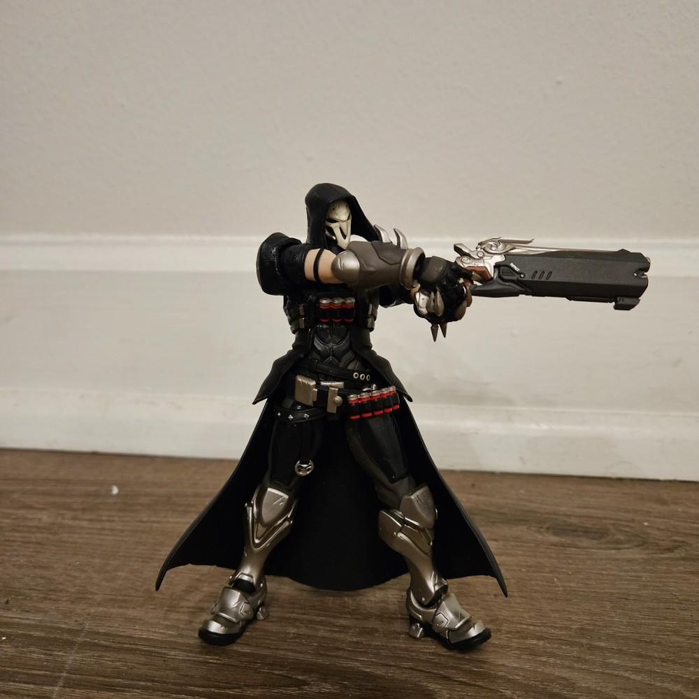 Overwatch Reaper Figma 393 Good Smile Max Factory Figure Glued READ