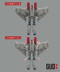 GO Better 3D DIY Filler Upgrade Kit For SS86 Thundercracker Accessories