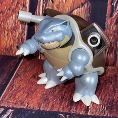 Pokemon Blastoise Feature Deluxe Action Figure Pearl 2019 Nintendo NO CANONS