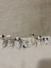 Lot Of 14 Vintage Disney 101 Dalmatians PVC Toys Figures FREE SHIP
