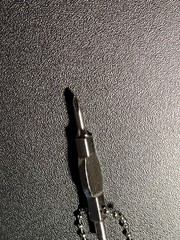 Pro Fingerboard Tool Silver Keychain
