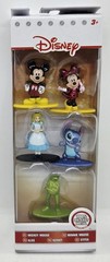 Disney Nano MetalFigs Toys Die-Cast Metal Figurines Set Mickey Stitch Kermit