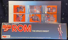 COMPLETE VINTAGE 1979 ROM THE SPACE KNIGHT w/ORIGINAL BOX & PALITOY DISPLAY BOX