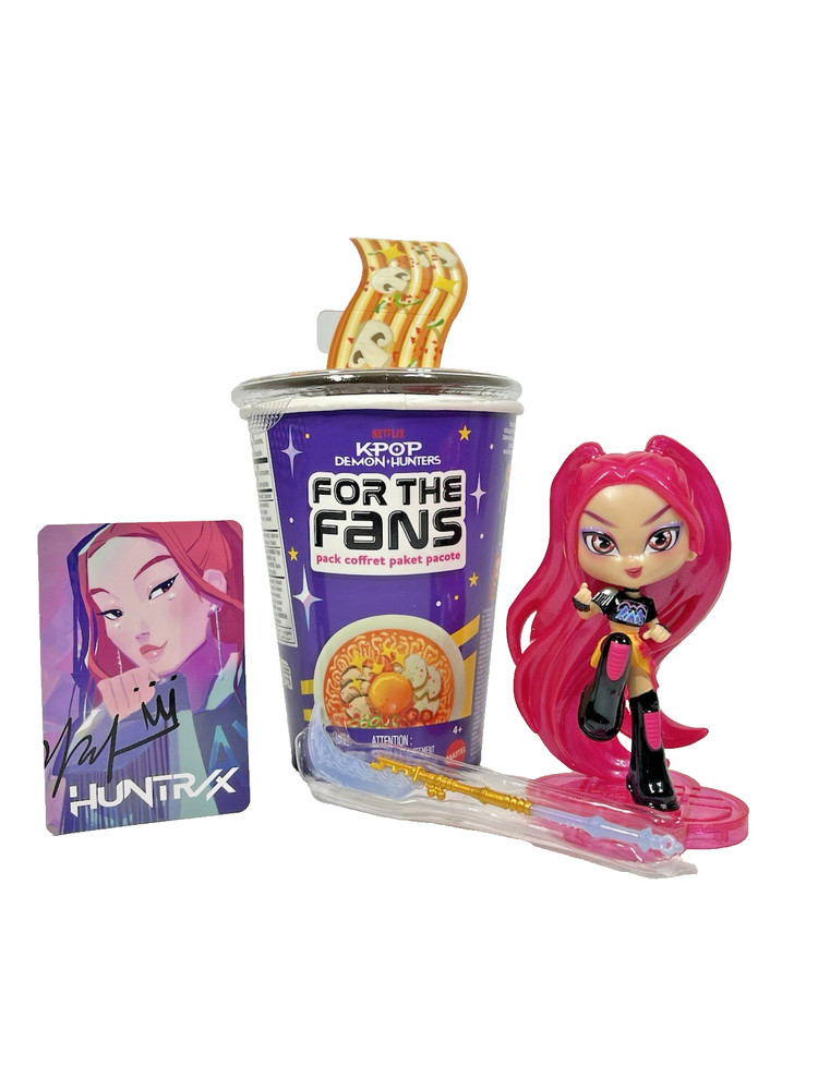 Netflix K-POP Demon Hunters FOR THE FANS Pack Figure | NEW Opened | You CHOOSE