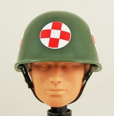 GI Joe Reproduction Helmet: US Medic 4 Crosses by Elite Brigade 15M