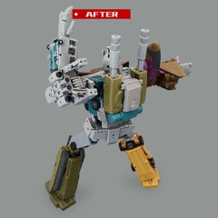 in stock! Filler Left Arm Cover Upgrade Kit For Magic Square MS-TOYS Bruticus