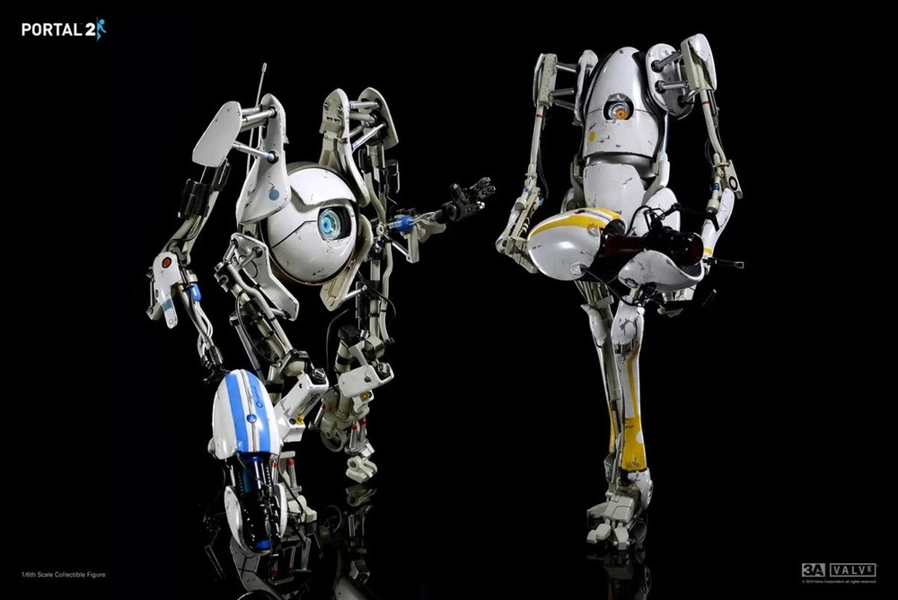 threeA 3A toys Valve Portal 2 Atlas 1:6 Scale Figure
