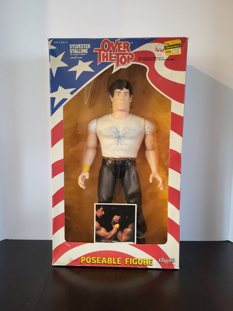 Sylvester Stallone as Lincoln Hawks 16″ 1986 OVER THE TOP Lewco NEW MIB
