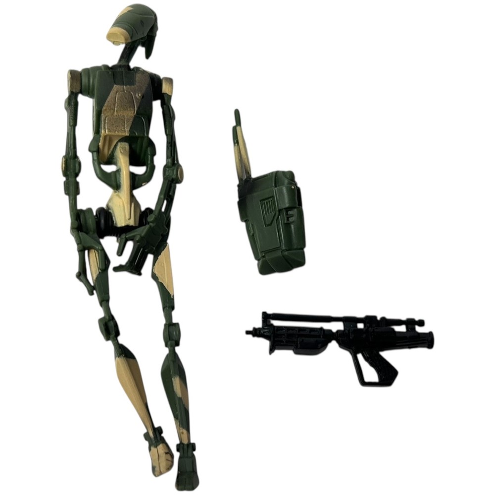 Star Wars Saga Collection Kashyyyk Conquest Battle Droid 3.75″ Action Figure 062