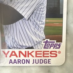 Topps Super7 Aaron Judge New York Yankees Exclusive Boxed Action Figure w/ Bat