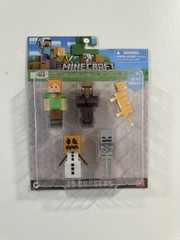 Minecraft 3d Erasers Mojang Studios Original 5 Pack Free Shipping B￼
