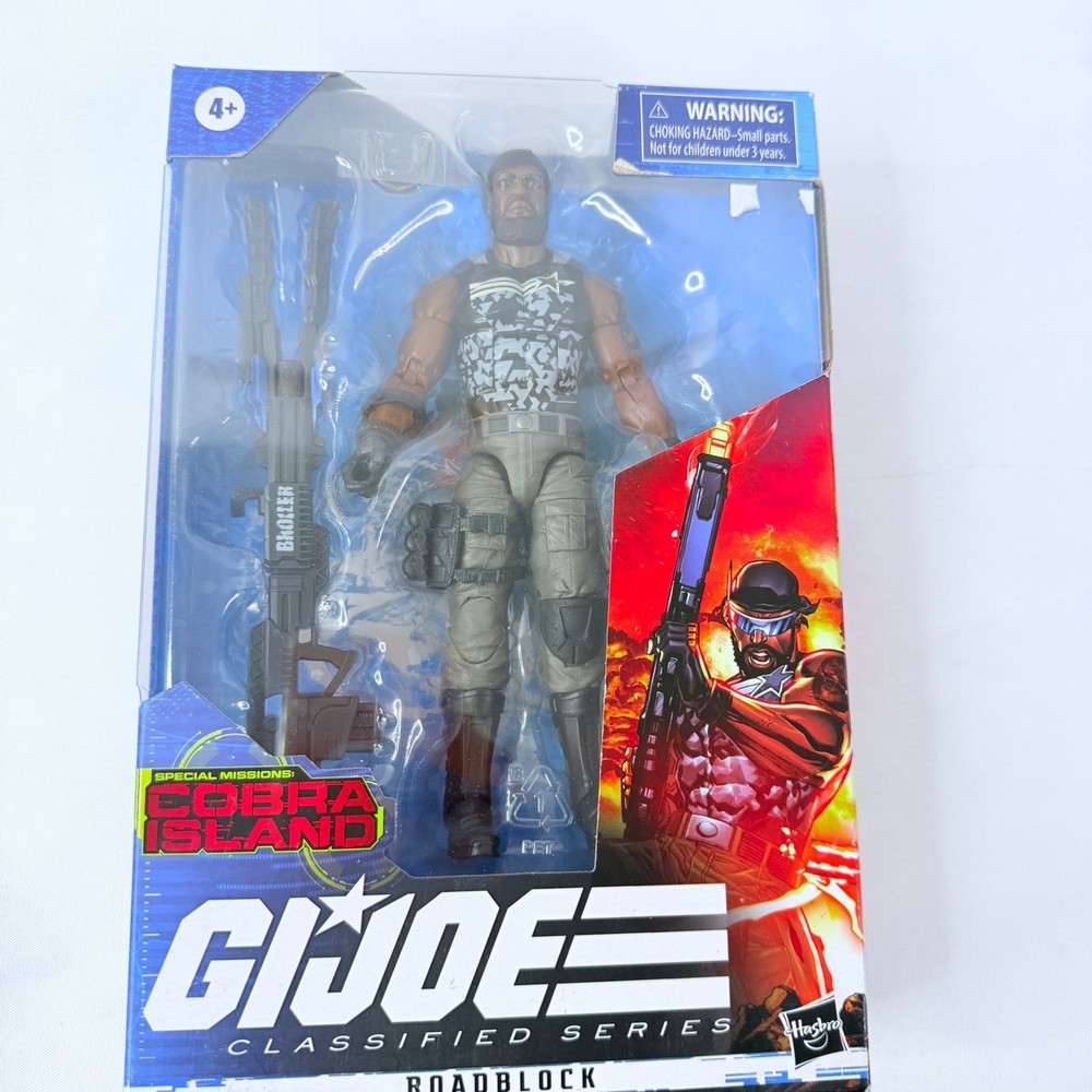 GI Joe Classified Series Roadblock Cobra Island Special Missions Hasbro F0118