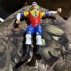 JAKKS Pacific WWE 2003 Adjustable Multicolor Clown Wrestling Action Figure