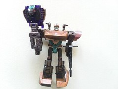 Transformers Custom Quickstrike Netflix Sparkless Bot With Gun & Slitherfang