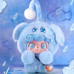 (Full Set 6pcs)JOTOYS Q.kid Emotional Hairy Monsters Series Blind box Plush Art