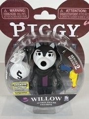 PIGGY WILLOW 3.5” Series 2 Action Figure Toys Wolf Roblox w/ DLC Exclusive Code!