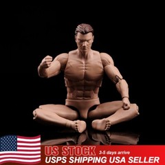 ANT AM116 1/12 Male Flexible Strong Muscular Body Head Sculpt 6in Action Figure