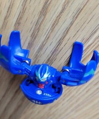 Bakugan Fear Ripper Blue Aquos Classic Battle Brawlers 250G