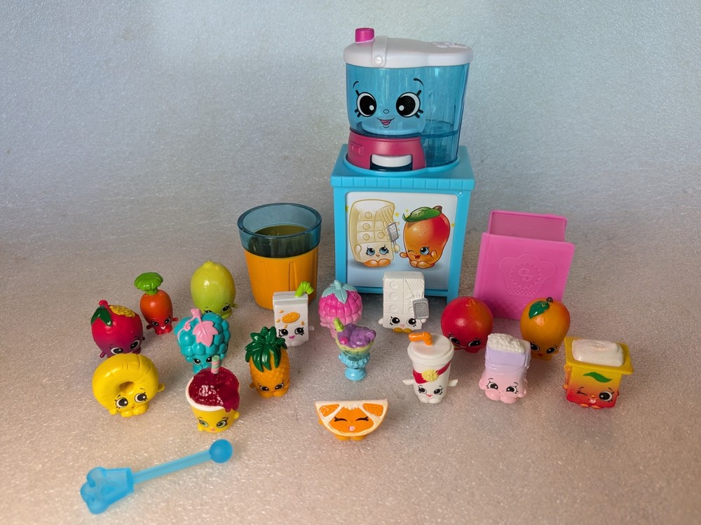 Shopkins Chef Club Juicy Smoothie Collection Complete with Extras