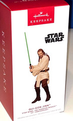 2024 STAR WARS Qui-Gon Jinn Phantom Menace 25th Hallmark Keepsake Ornament MIB
