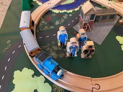 1993 Learning Curve Wooden Thomas Train Instant System Set #4! VHTF