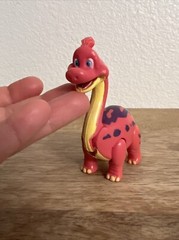 Dinosaur Pink T-Rex Cafe ROCKSY The Apatosaurus 3.5” Figure Plastic Toy
