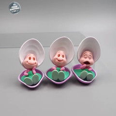 3PCS Anime Alice in Wonderland Oyster Baby Figure Collection, Gift for Fans
