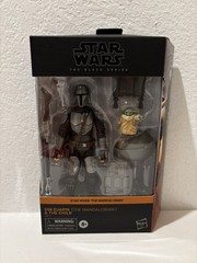 Star Wars Black Series The Mandalorian Din Djarin and The Child (Grogu) LOT I