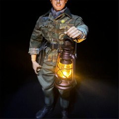 1/6 Scale Oil Lamp Model Scene Props for 12″ Action Figure Soldier Toys Plastic