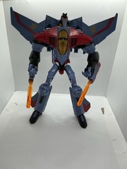 Transformers Animated Starscream Complete Hasbro 2009 Voyager Class