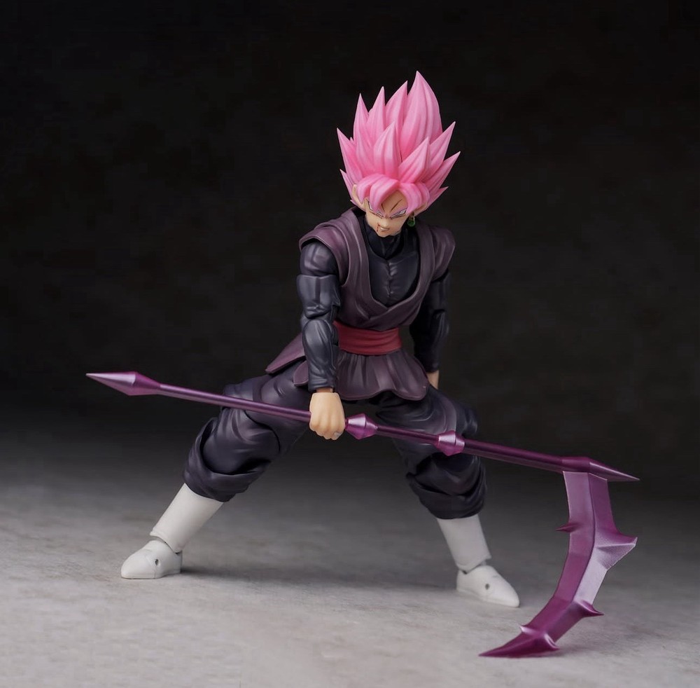 SH Figuarts Dragon Ball Super Dimensionia 01A SSJ Rose Goku Black W/ Bonus
