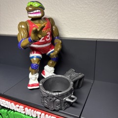 1991 Vintage TMNT Slam Dunkin’ Don Near Complete Figure Teenage Mutant Turtles