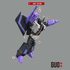 GO BETTER Filling Parts Filler Upgrade Kit For SS86 Skywarp
