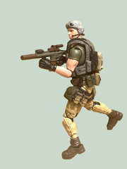 Joytoy Custom US Army Desert Special Ops., loose action figure 1:18 Scale