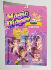Vintage 1992 Galoob Magic Diaper Babies 5 Pack – 04060 ☆ New ☆