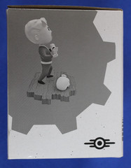 Bethesda 2021 Fallout Vault Boy Cannibal Black and White Mini Statue