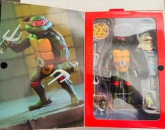 NECA TMNT Pizza Club Complete Set Leonardo Donatello Michelangelo Raphael NEW