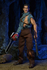 Evil Dead 2 Hero Ash With Chainsaw Clothed Action Figure NECA Reel Toys 2014