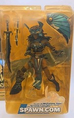 Spawn Reborn Domina Action Figure 2003 McFarlane, Damaged Box
