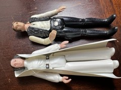 VINTAGE KENNER STAR WARS 1977 FIRST 12 FIGURE SET LOT LUKE VADER HAN LEIA R2 +++