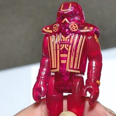 Vintage Tron red WARRIOR 3.75” action figure 1981 Tomy Walt Disney Movie no disk