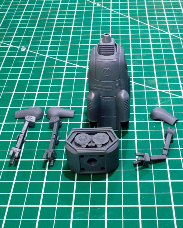 3D Printed Kit Fantastic Robot 1:12 scale Herbie Fantastic Four Galactus