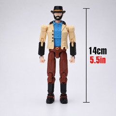 RDR2 Arthur Morgan Action Figure 14cm/5.5in – 1/12 Scale 3D Printed Toy Gift