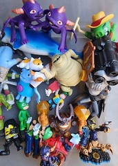 Vintage Mixed Figure Toy Lot PVC Cereal fast food Premiums Toys Smalls Legos Etc