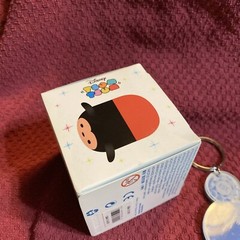 DISNEY D23 EXPO exclusive TSUM TSUM figure MICKEY MOUSE VINYL 2015 & Keychain