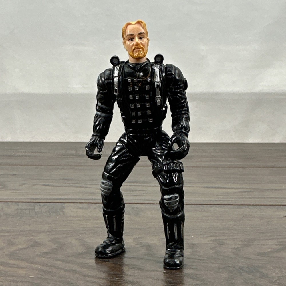 PROFESSOR JOHN ROBINSON Vintage 1997 Lost In Space Movie Action Figure 4″