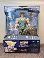Jada Street Fighter II Final Challengers Boxed Action Figure Set Vega Ken Cammy