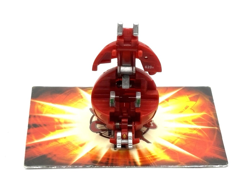 Bakugan Battle Brawlers Spin Master Red Pyrus Scraper 620G B2