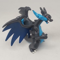 Pokémon MEGA CHARIZARD X 2″ Blue Figure Evolution TOMY Nintendo Left Arm Missing